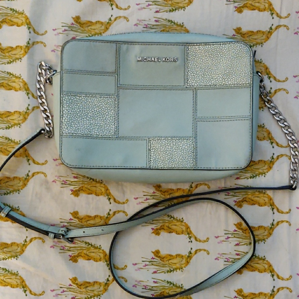 Michael Kors leather crossbody bag
